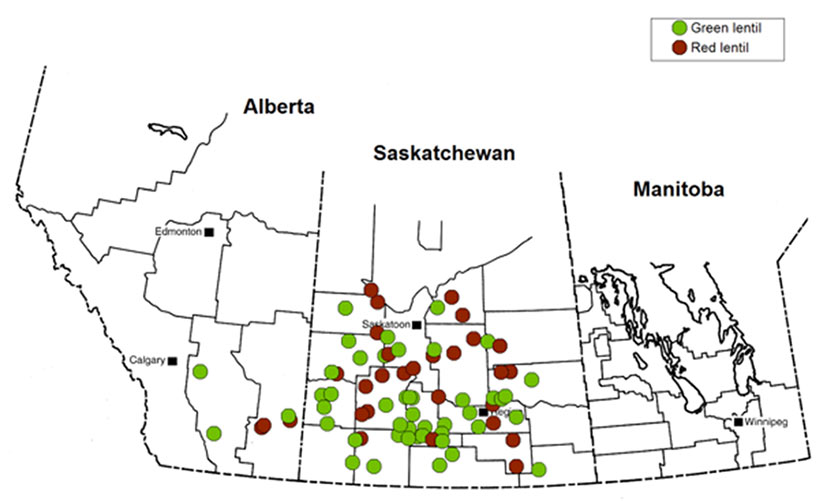 Canada Pulse Production Statistics