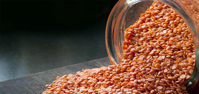 cooking red lentils