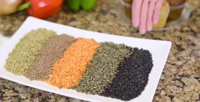 different types of lentils